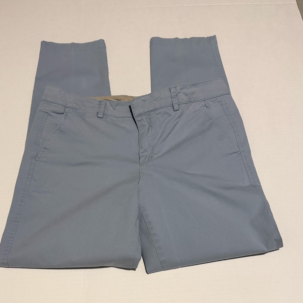 Vince Women's Steel Blue Boyfriend Jeans 12 - Picture 12 of 12